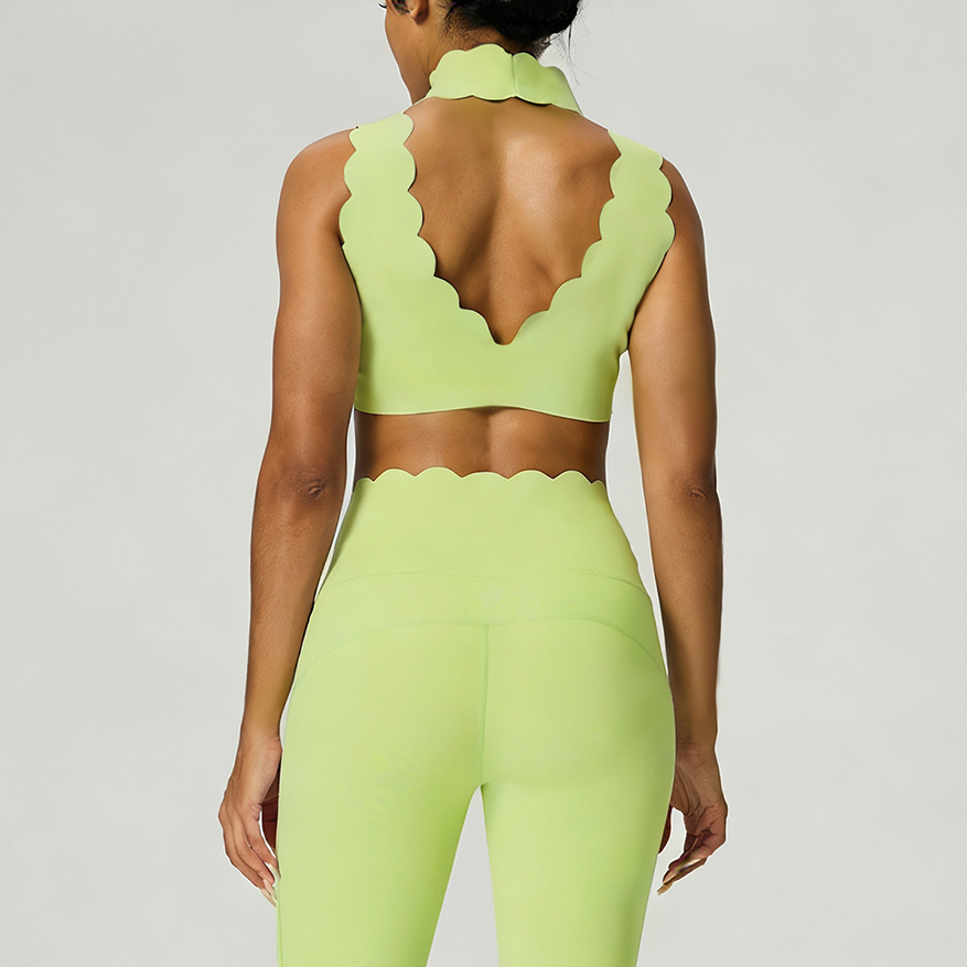 Pilates Yoga Jacket - Tekrar Satın Alım - Açık sırt