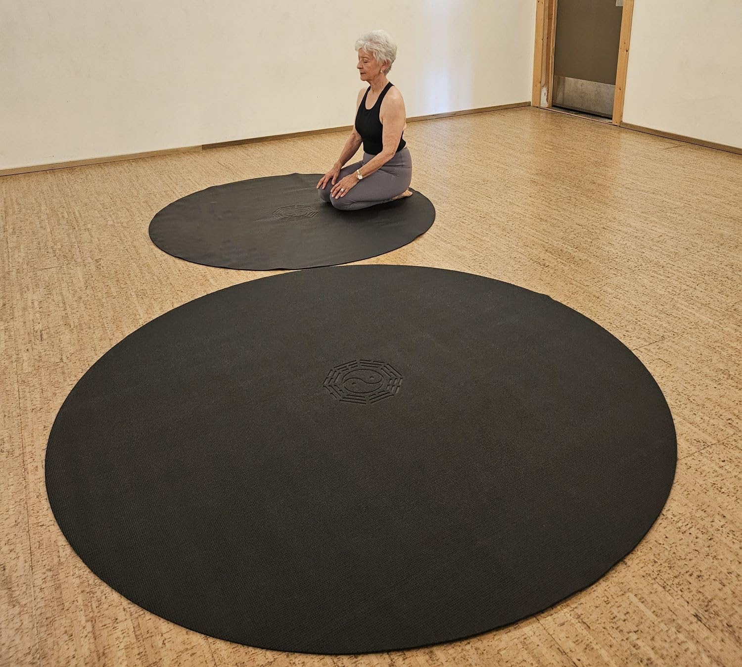 Pilates Yoga Taichi - 72 İnç 6 Fit Büyük Dairesel