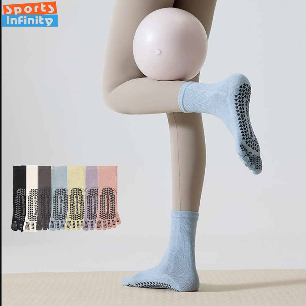 Youtube Yoga Pilates - Moda Beş Parmak Ayrık Parmak Ucu