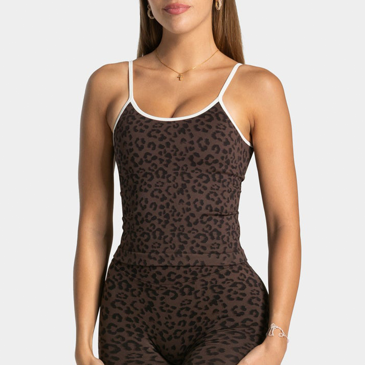 Seksi Leopar Baskı Yoga Tank T - Pilates Yoga Jacket incelemesi ve fiyatı